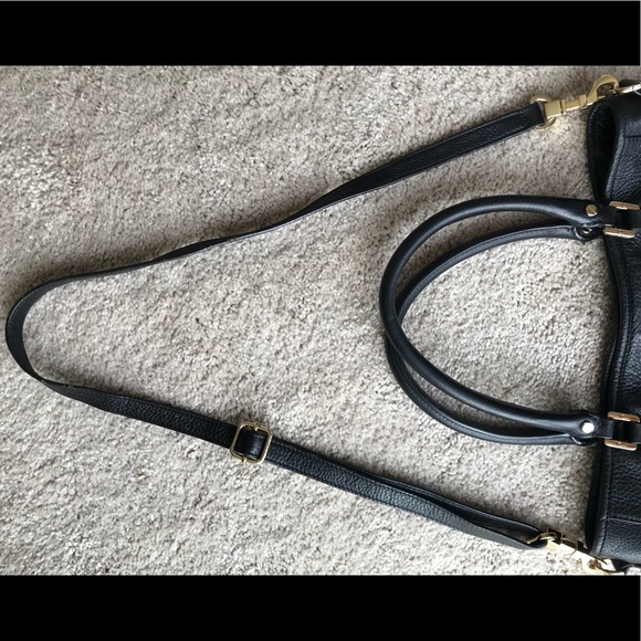 SOLD! TORY BURCH LG. AMANDA SATCHEL LEATHER BAG - Picture 8 of 8